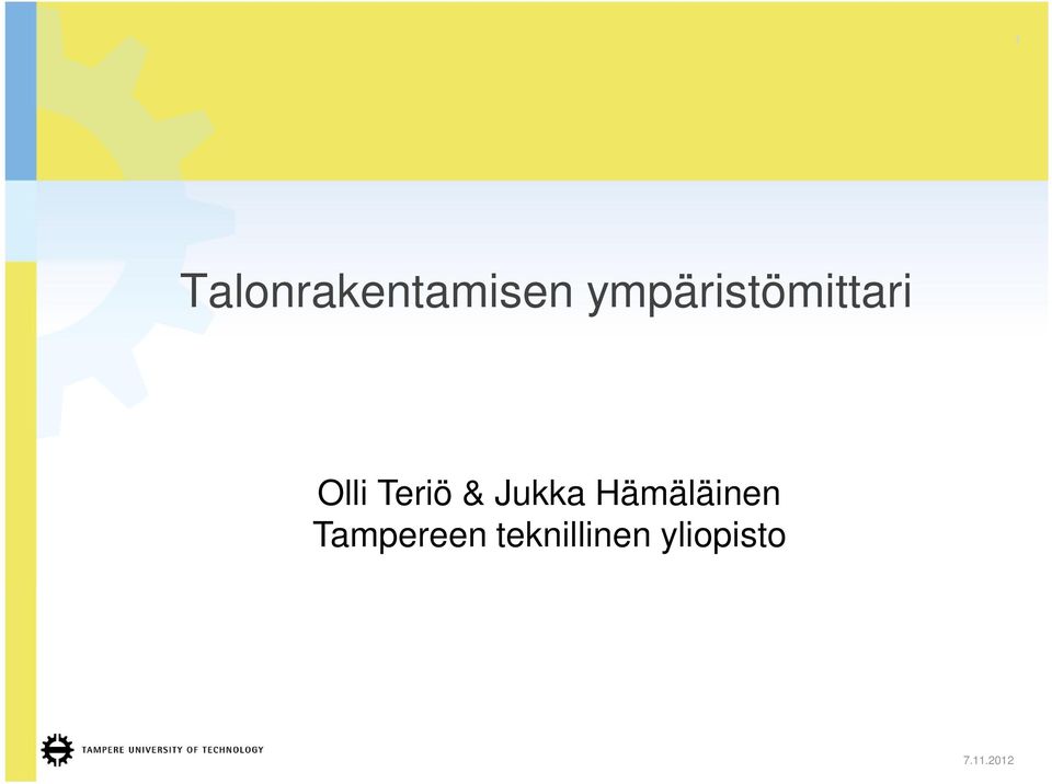 Teriö & Jukka Hämäläinen