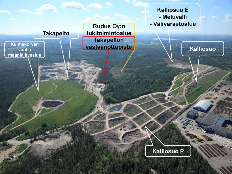 Kalliosuo E - Meluvalli - Välivarastoalue Kalliosuo Kalliosuo