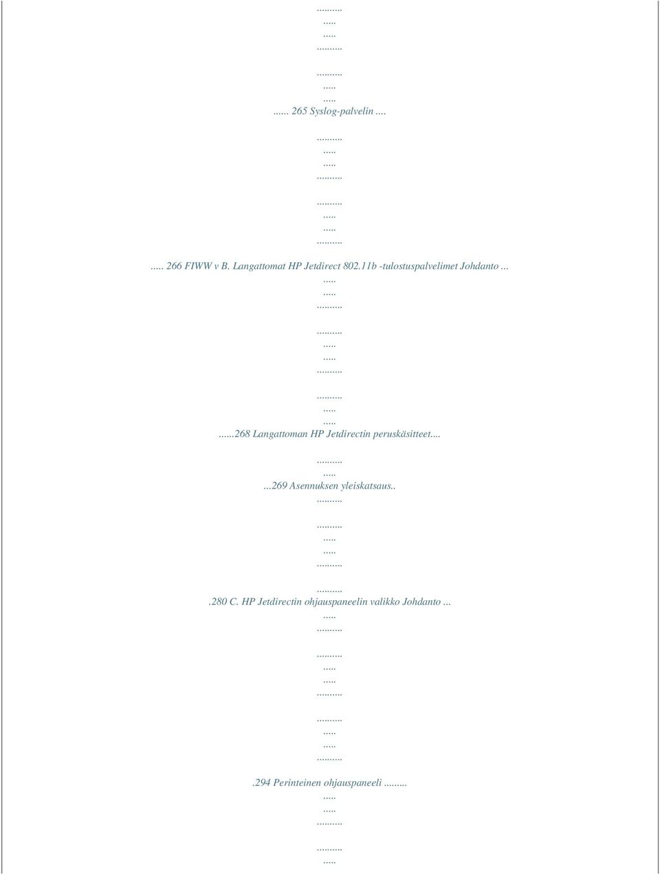 ...268 Langattoman HP Jetdirectin peruskäsitteet.