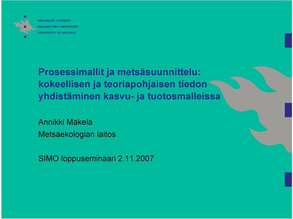 yhdistäminen kasvu- ja tuotosmalleissa