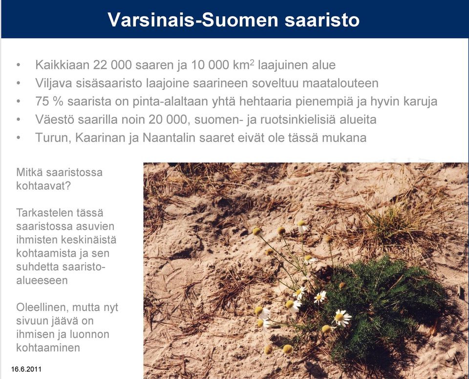ruotsinkielisiä alueita Turun, Kaarinan ja Naantalin saaret eivät ole tässä mukana Mitkä saaristossa kohtaavat?
