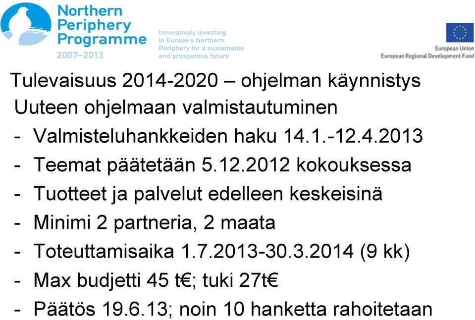 4.2013 - Teemat päätetään 5.12.