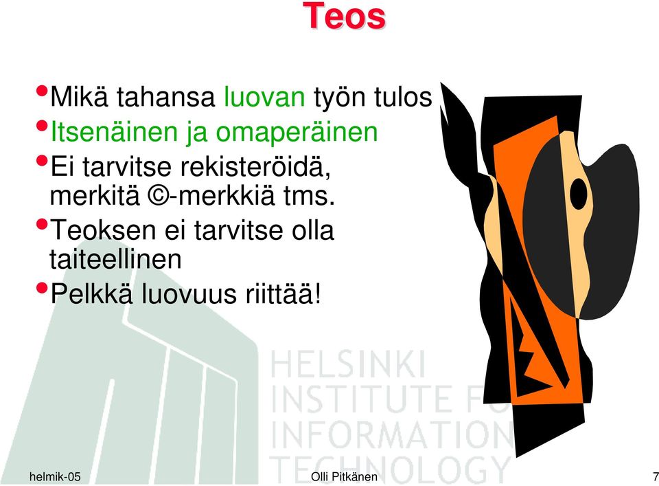 -merkkiä tms.