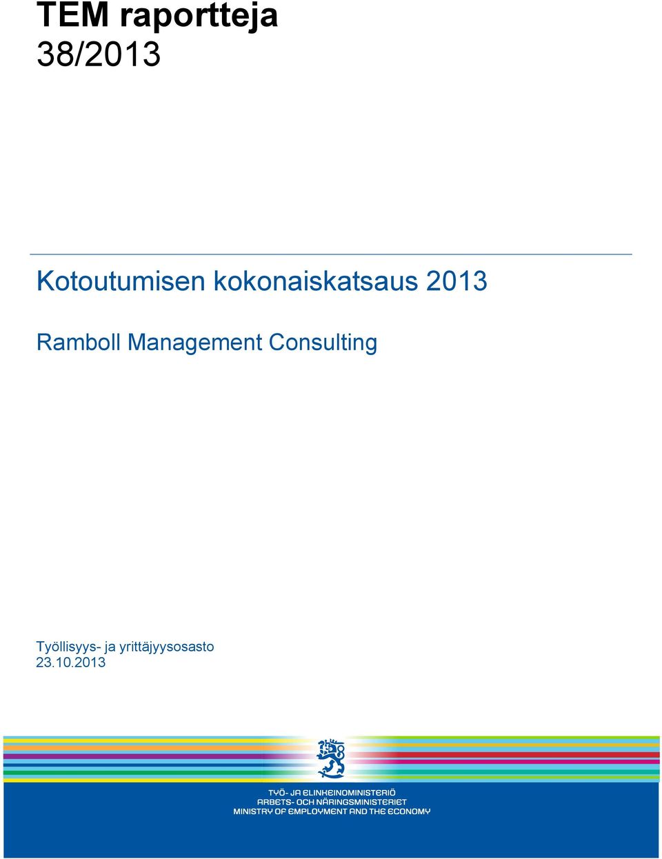 2013 Ramboll Management