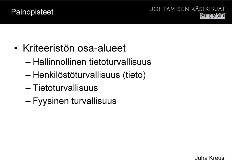 tietoturvallisuus