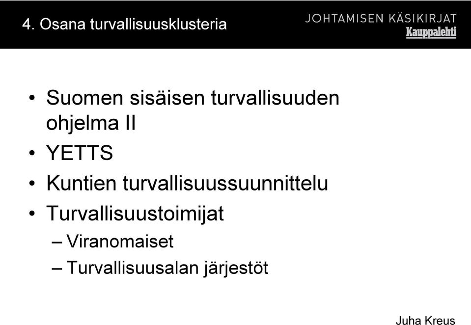 Kuntien turvallisuussuunnittelu