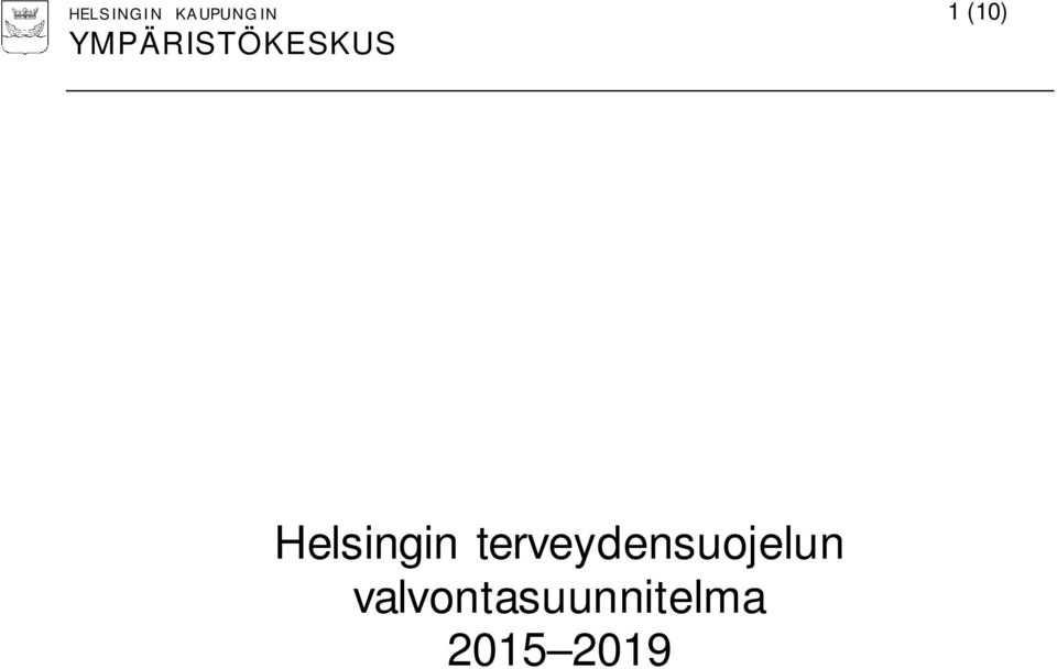 terveydensuojelun