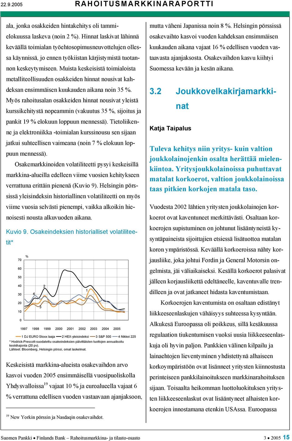 Muista keskeisistä toimialoista metalliteollisuuden osakkeiden hinnat nousivat kahdeksan ensimmäisen kuukauden aikana noin 35 %.