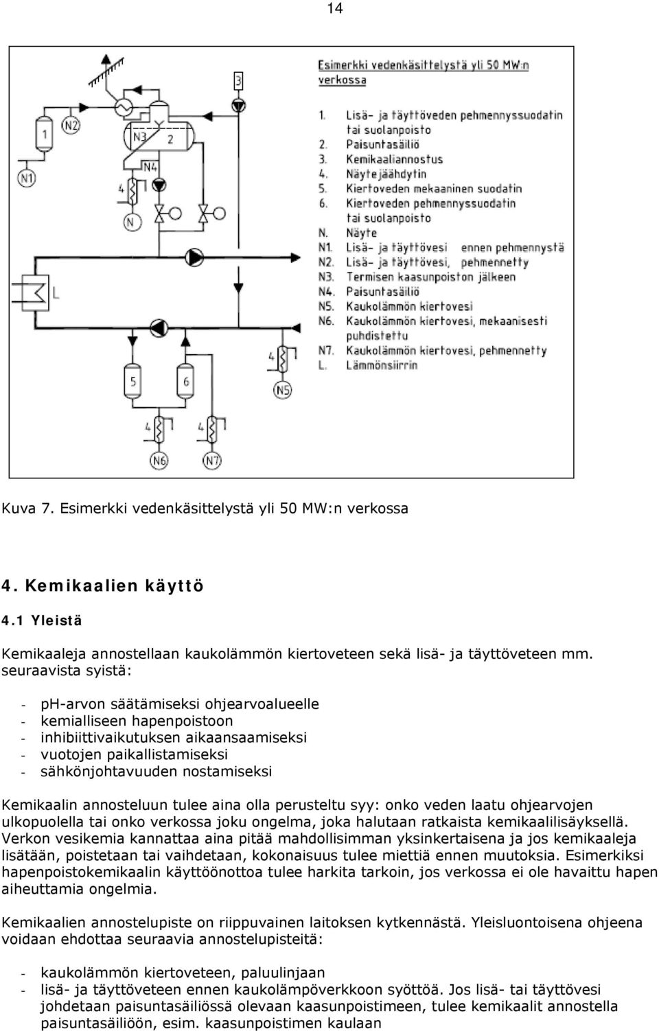 Kemikaalin annosteluun tulee aina olla perusteltu syy: onko veden laatu ohjearvojen ulkopuolella tai onko verkossa joku ongelma, joka halutaan ratkaista kemikaalilisäyksellä.