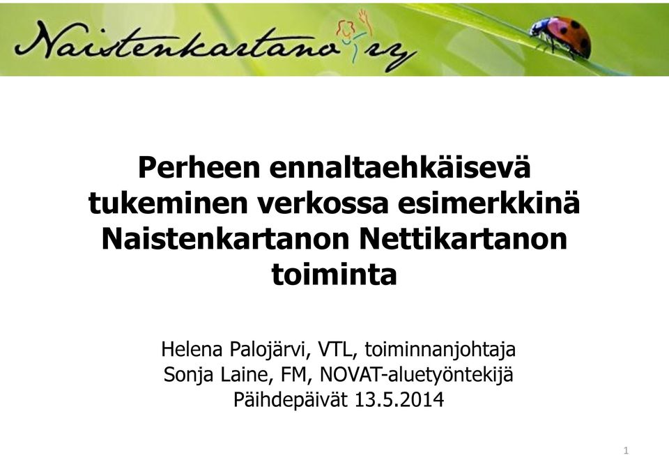 toiminta Helena Palojärvi, VTL, toiminnanjohtaja