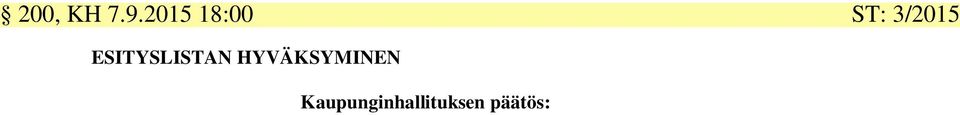 ESITYSLISTAN