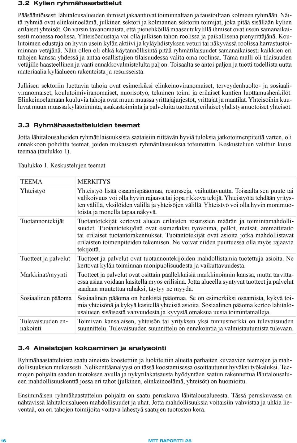 On varsin tavanomaista, että pienehköillä maaseutukylillä ihmiset ovat usein samanaikaisesti monessa roolissa. Yhteisöedustaja voi olla julkisen tahon roolissa ja paikallisena pienyrittäjänä.