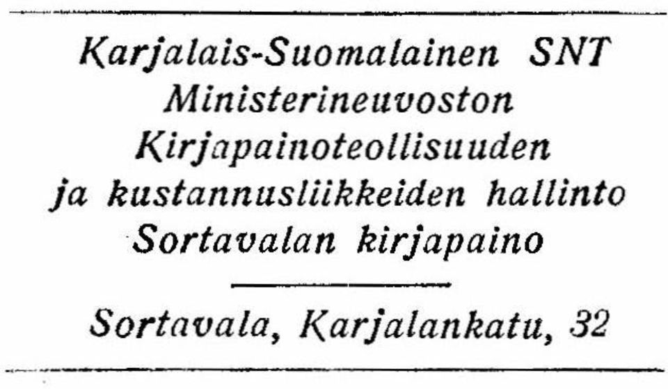 Kirjapainoteollisuuden ja