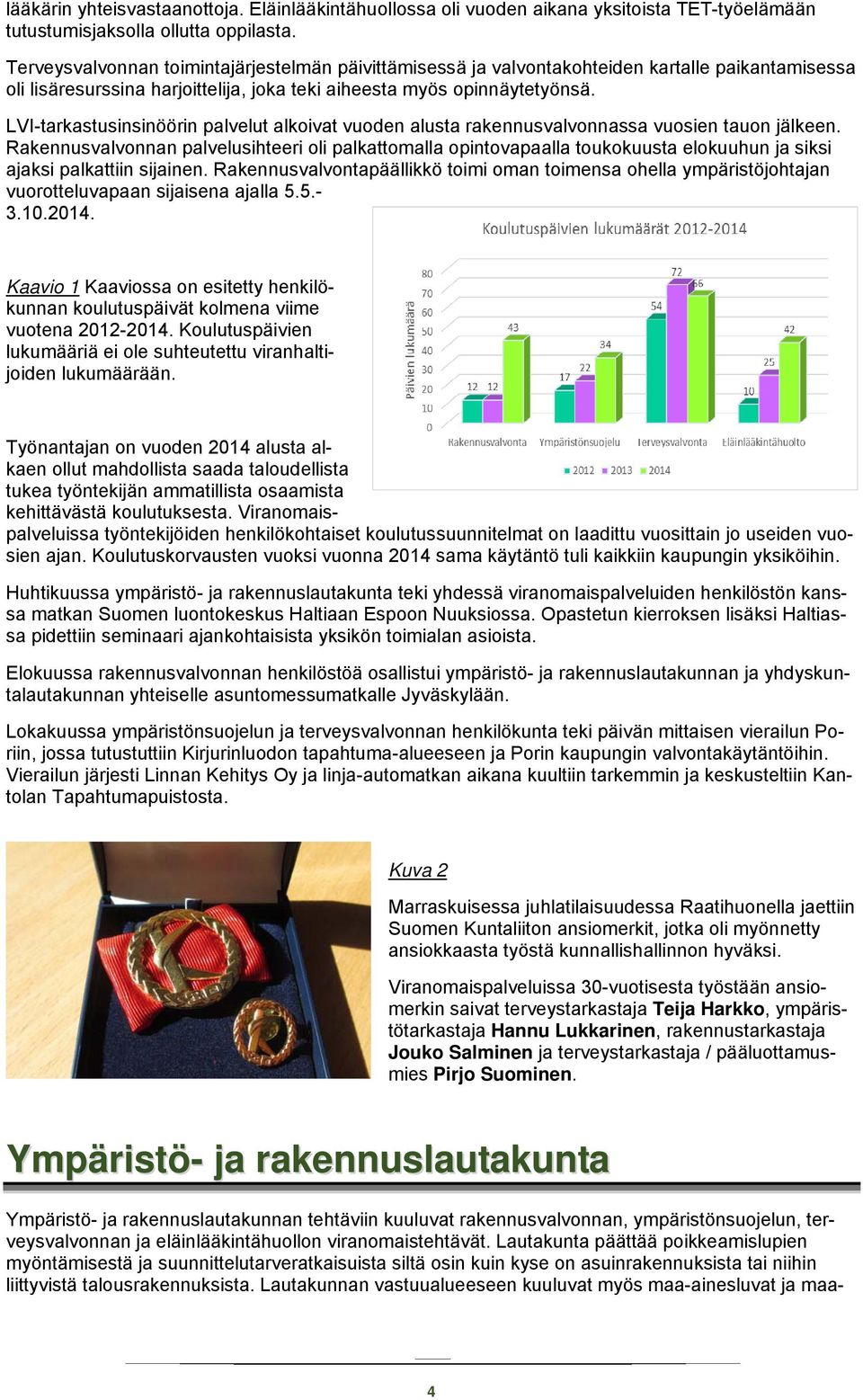 LVI-tarkastusinsinöörin palvelut alkoivat vuoden alusta rakennusvalvonnassa vuosien tauon jälkeen.