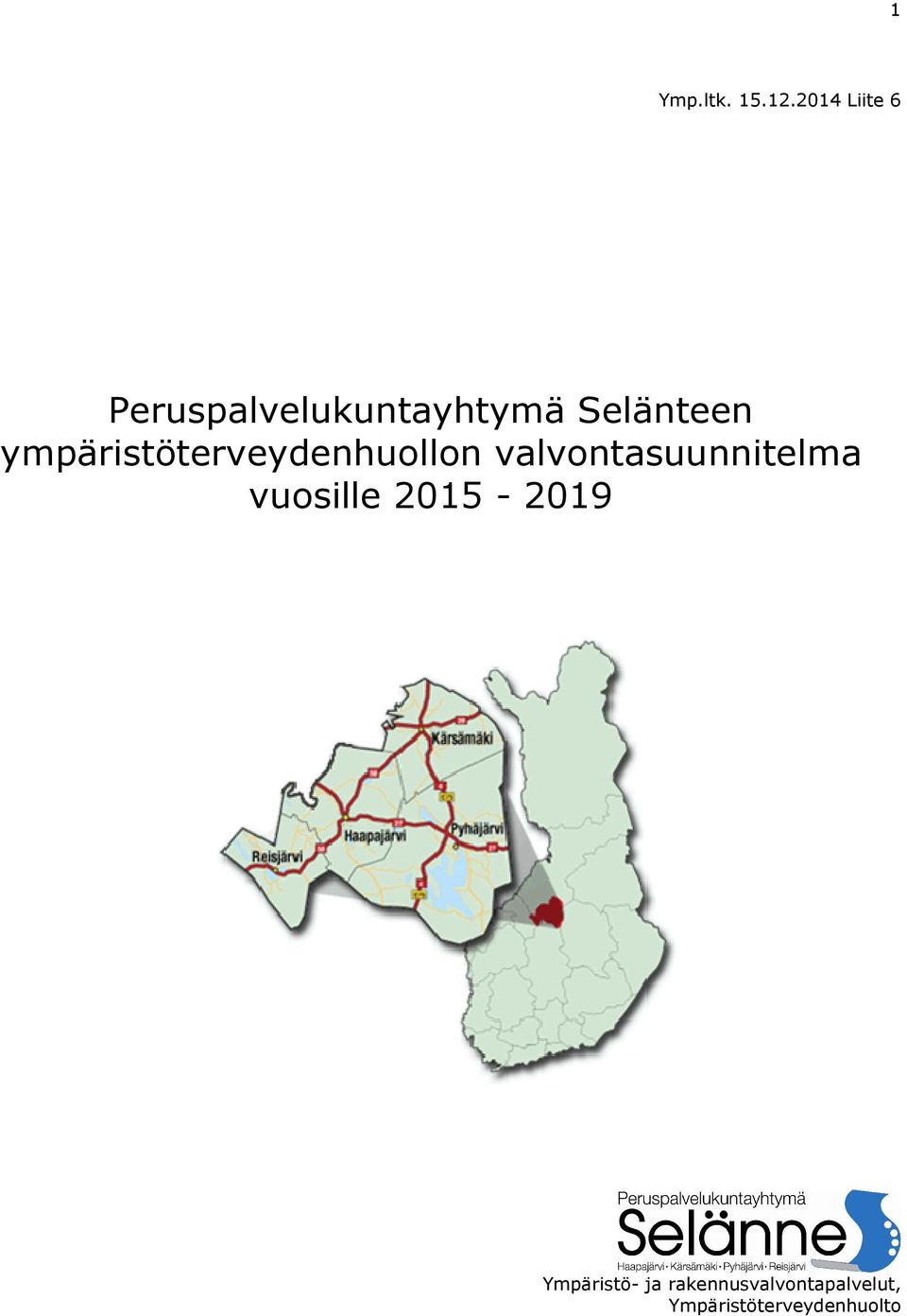 ympäristöterveydenhuollon valvontasuunnitelma