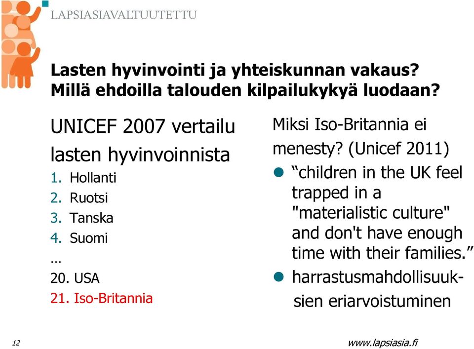 Iso-Britannia Miksi Iso-Britannia ei menesty?