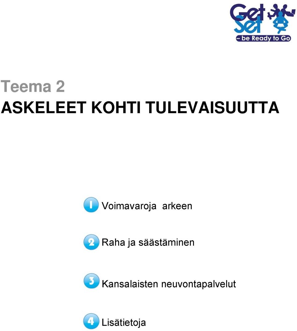 arkeen Raha ja säästäminen