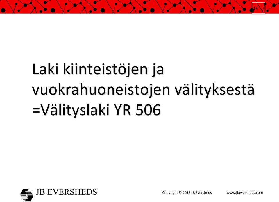 vuokrahuoneistojen