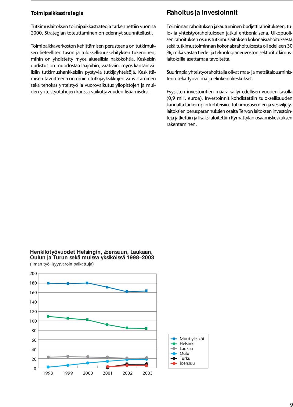 Keskeisin uudistus on muodostaa laajoihin, vaativiin, myös kansainvälisiin tutkimushankkeisiin pystyviä tutkijayhteisöjä.