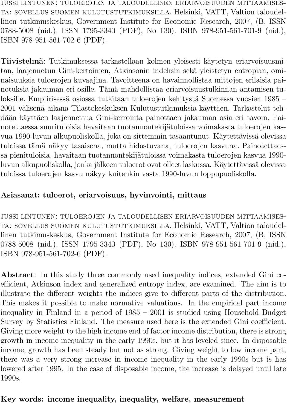 ), ISBN 978-951-561-702-6 (PDF).