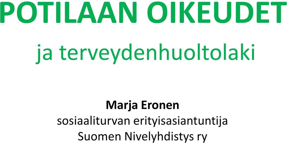 Eronen sosiaaliturvan