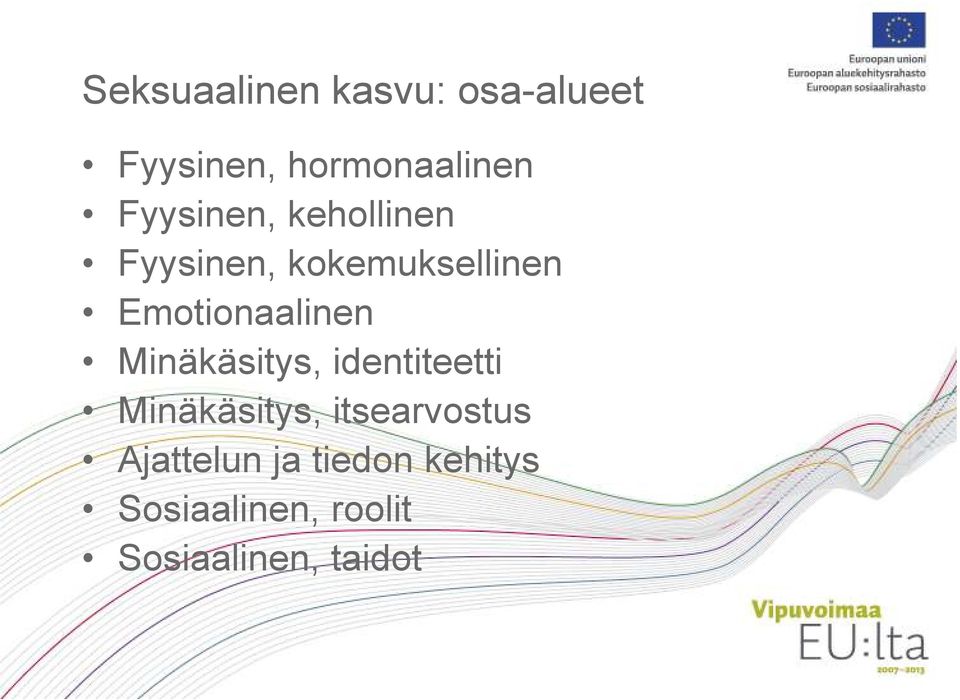 Emotionaalinen Minäkäsitys, identiteetti Minäkäsitys,