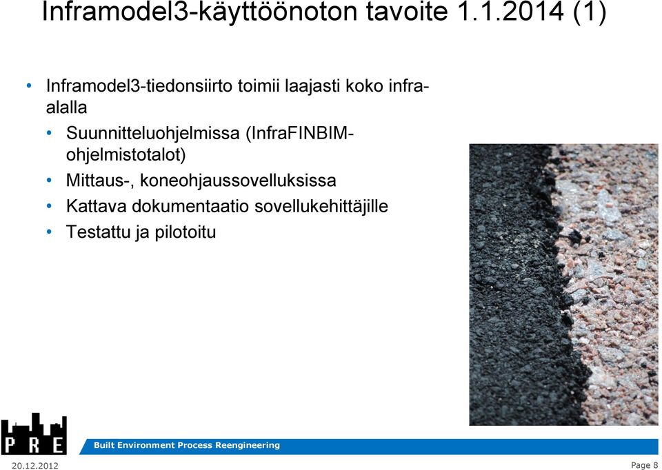 infraalalla Suunnitteluohjelmissa (InfraFINBIMohjelmistotalot)