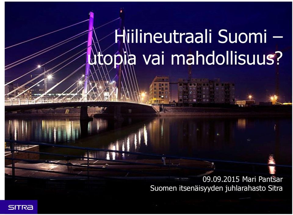 09.2015 Mari Pantsar Suomen