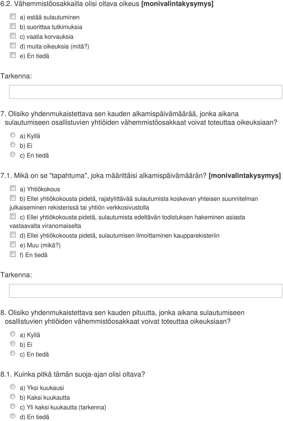 Mikä on se "tapahtuma", joka määrittäisi alkamispäivämäärän?