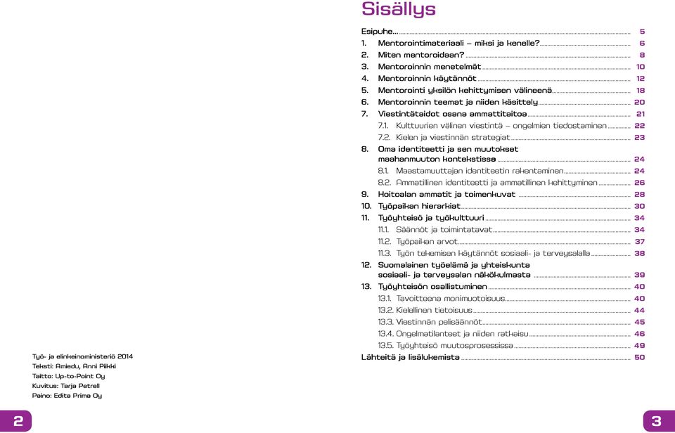 Viestintätaidot osana ammattitaitoa... 21 7.1. Kulttuurien välinen viestintä ongelmien tiedostaminen... 22 7.2. Kielen ja viestinnän strategiat... 23 8.