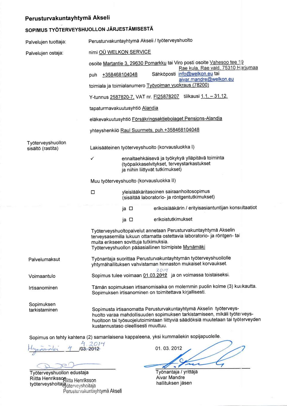 VAT rrr. F125878207 tilikausi 1.1. - 31'12.