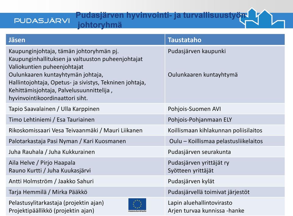 Palvelusuunnittelija, hyvinvointikoordinaattori siht.