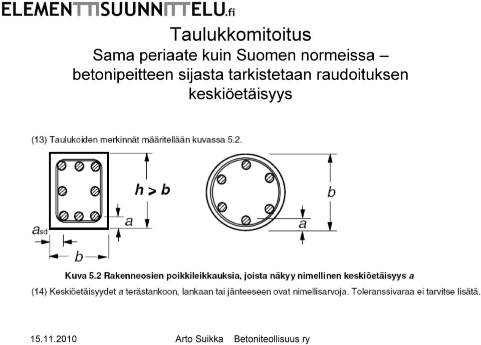 tarkistetaan raudoituksen