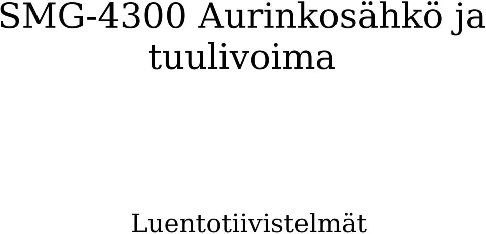 ja tuulivoima