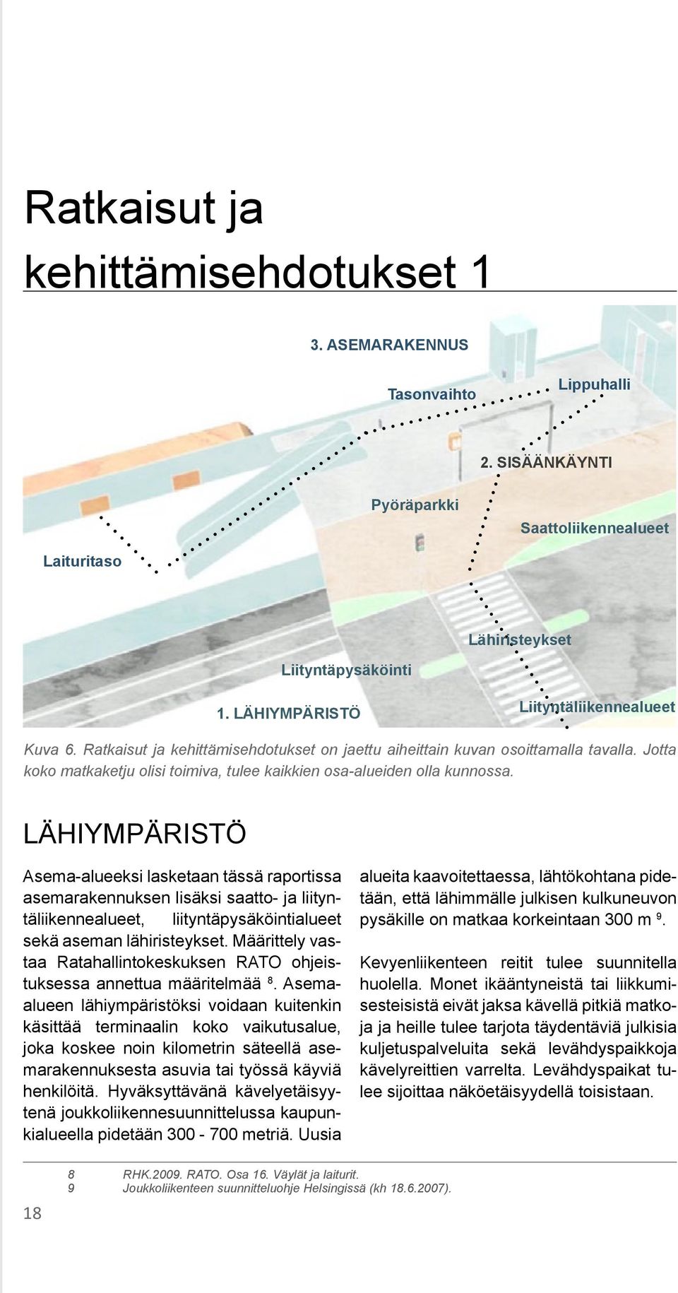 Jotta koko matkaketju olisi toimiva, tulee kaikkien osa-alueiden olla kunnossa.