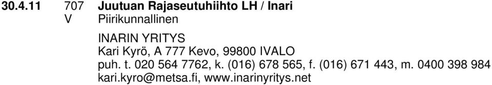t. 020 564 7762, k. (016) 678 565, f.