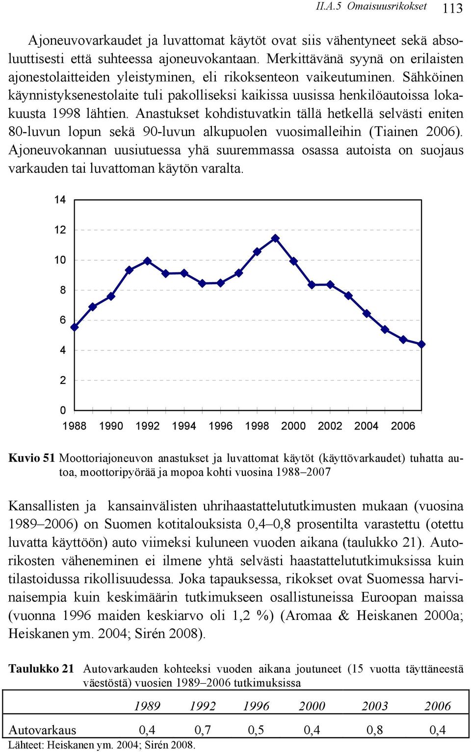 Sähköinen käynnistyksenestolaite tuli pakolliseksi kaikissa uusissa henkilöautoissa lokakuusta 1998 lähtien.