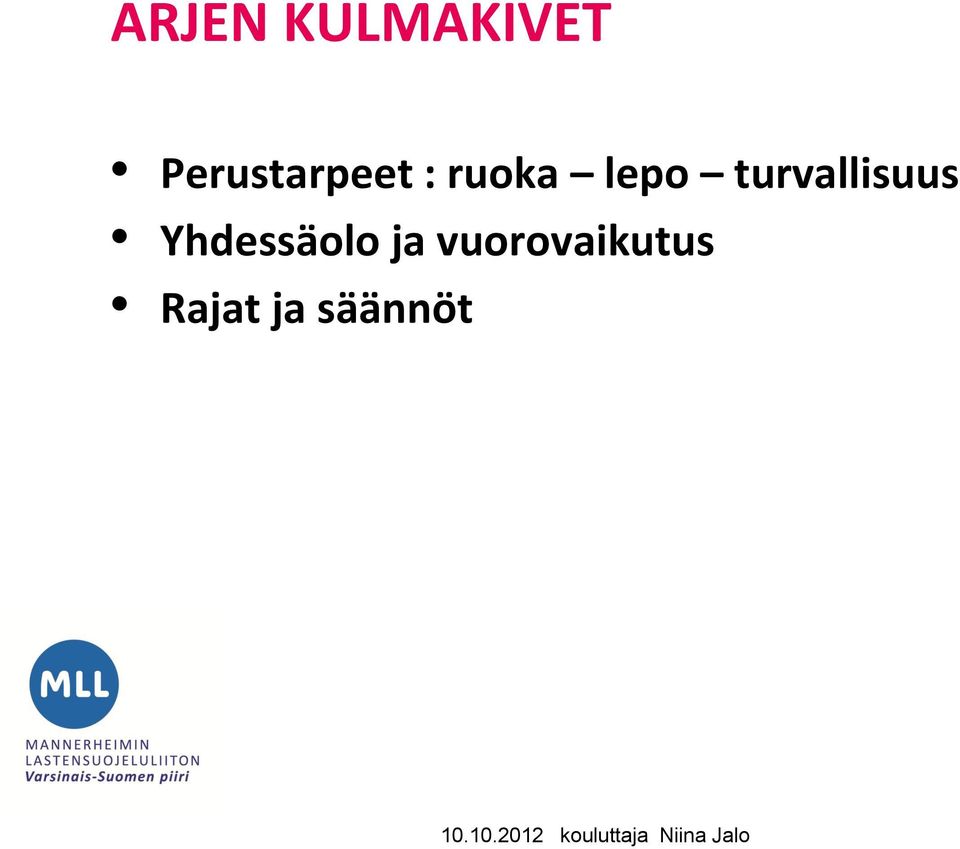 lepo turvallisuus