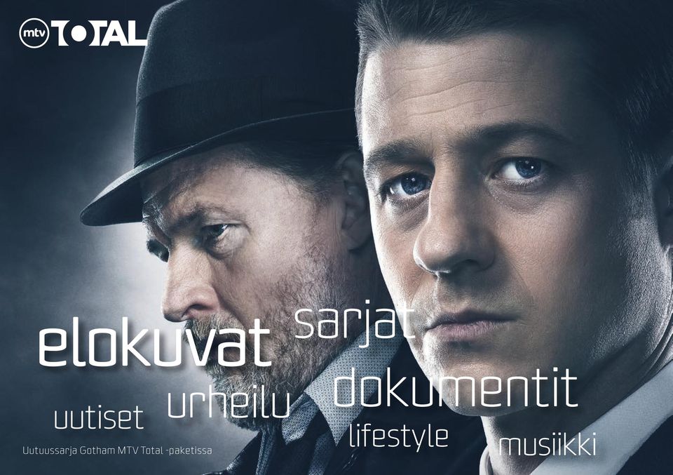 Total -paketissa urheilu