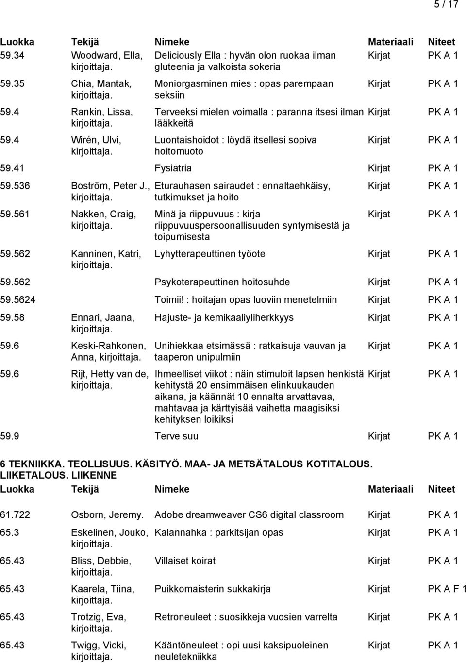 536 Boström, Peter J., 59.561 Nakken, Craig, 59.