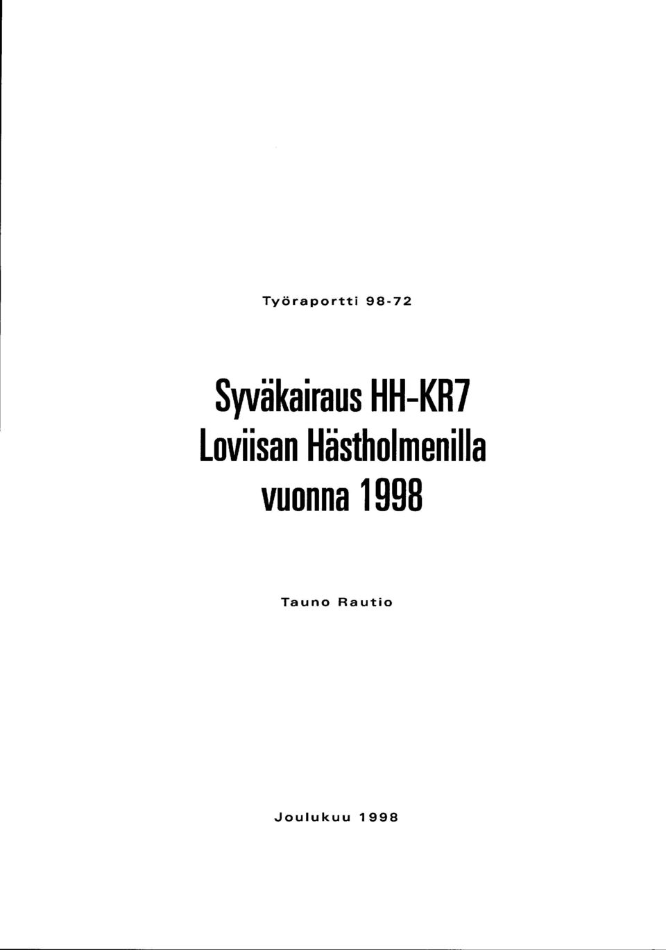 Loviisan Hästholmenilla