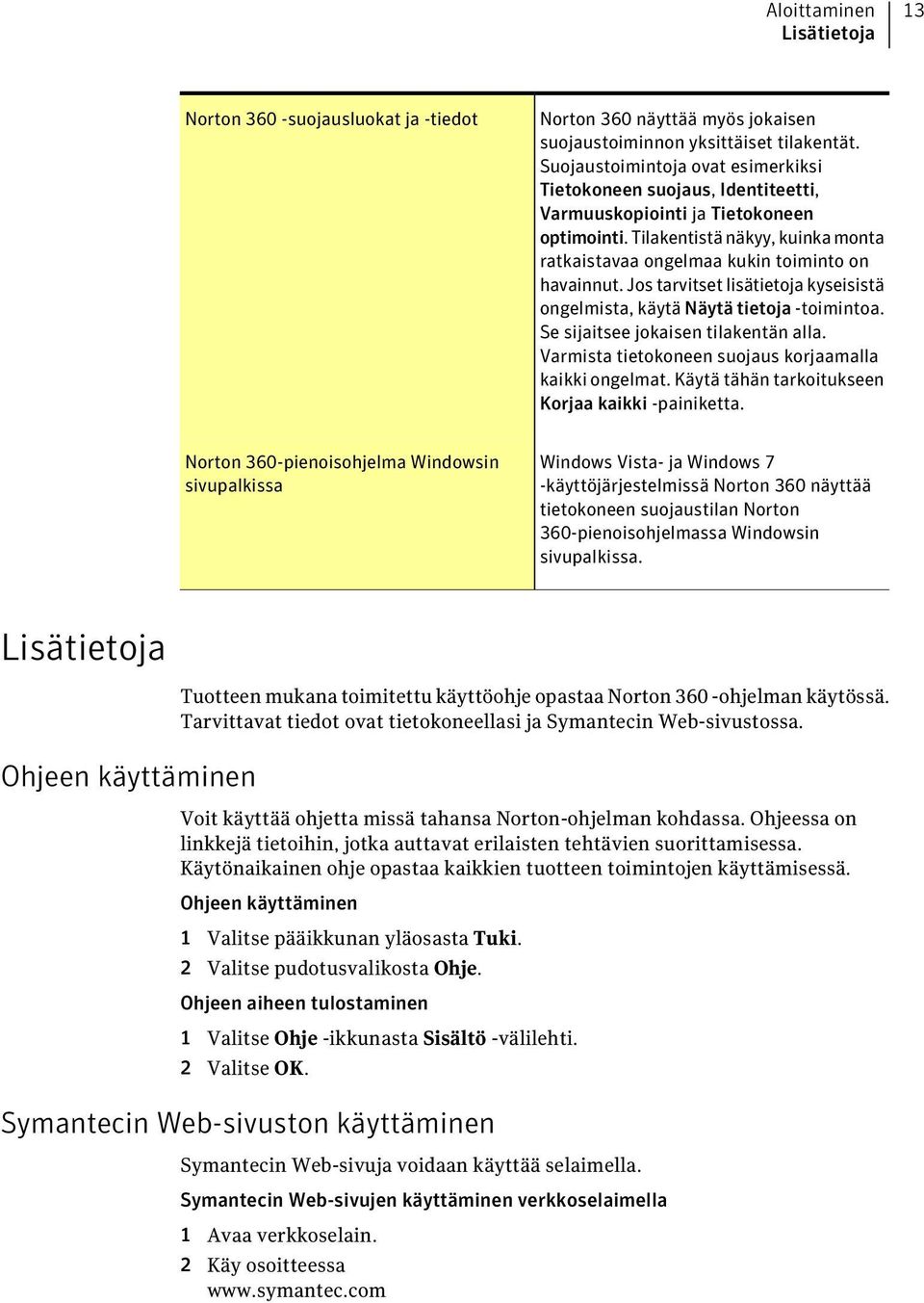 Jos tarvitset lisätietoja kyseisistä ongelmista, käytä Näytä tietoja -toimintoa. Se sijaitsee jokaisen tilakentän alla. Varmista tietokoneen suojaus korjaamalla kaikki ongelmat.