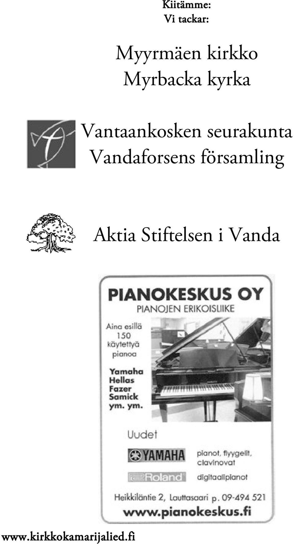 seurakunta Vandaforsens församling