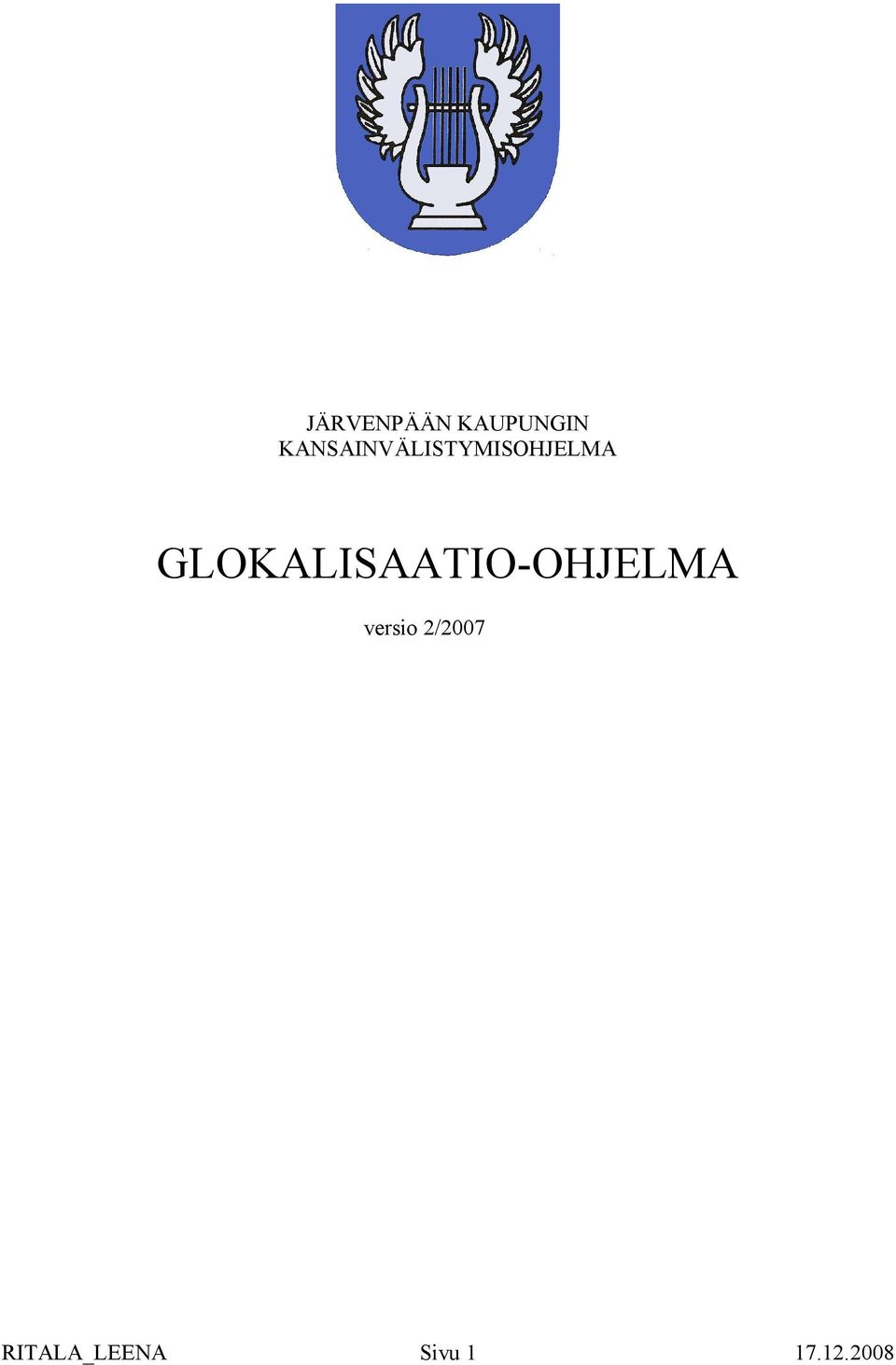 GLOKALISAATIO-OHJELMA