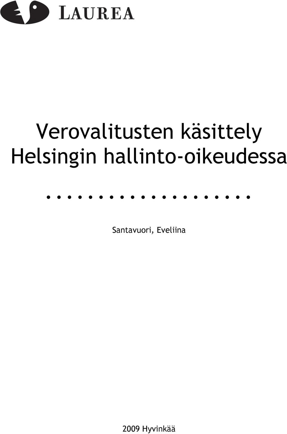 hallinto-oikeudessa