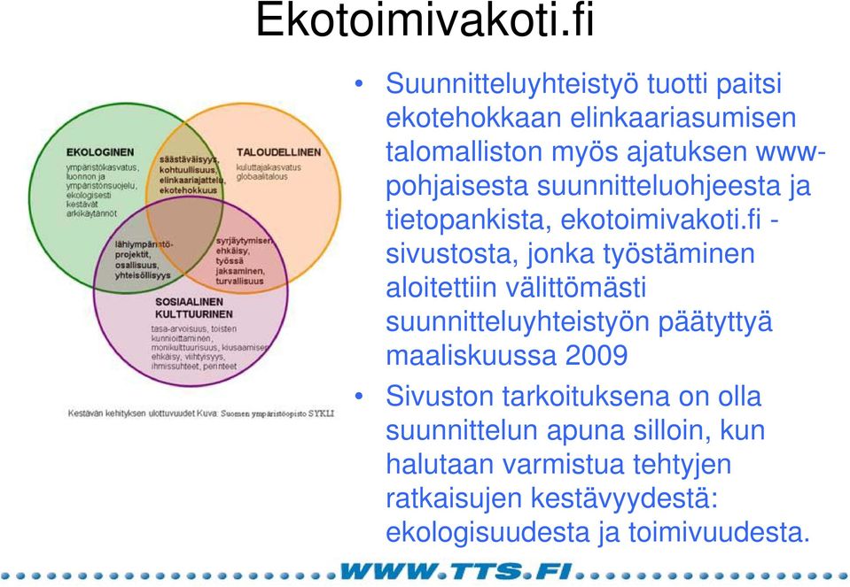 wwwpohjaisesta suunnitteluohjeesta ja tietopankista, ekotoimivakoti.