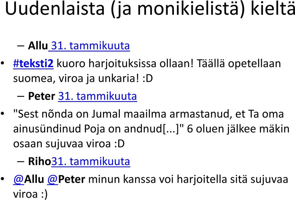 :D Peter 31.