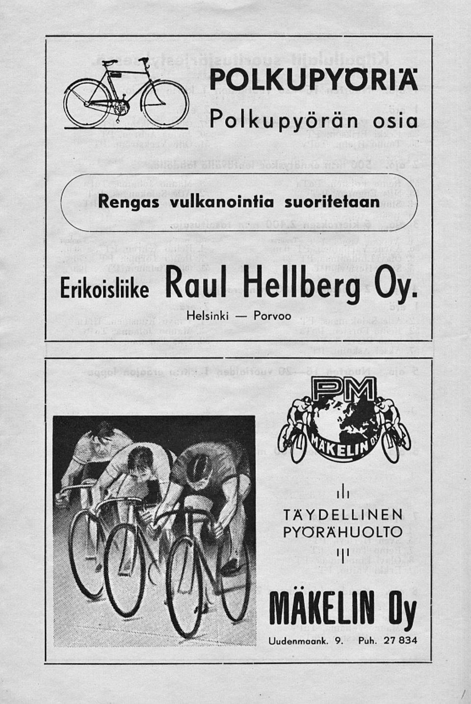 Helsinki Hellberg Oy. Porvoo.1.