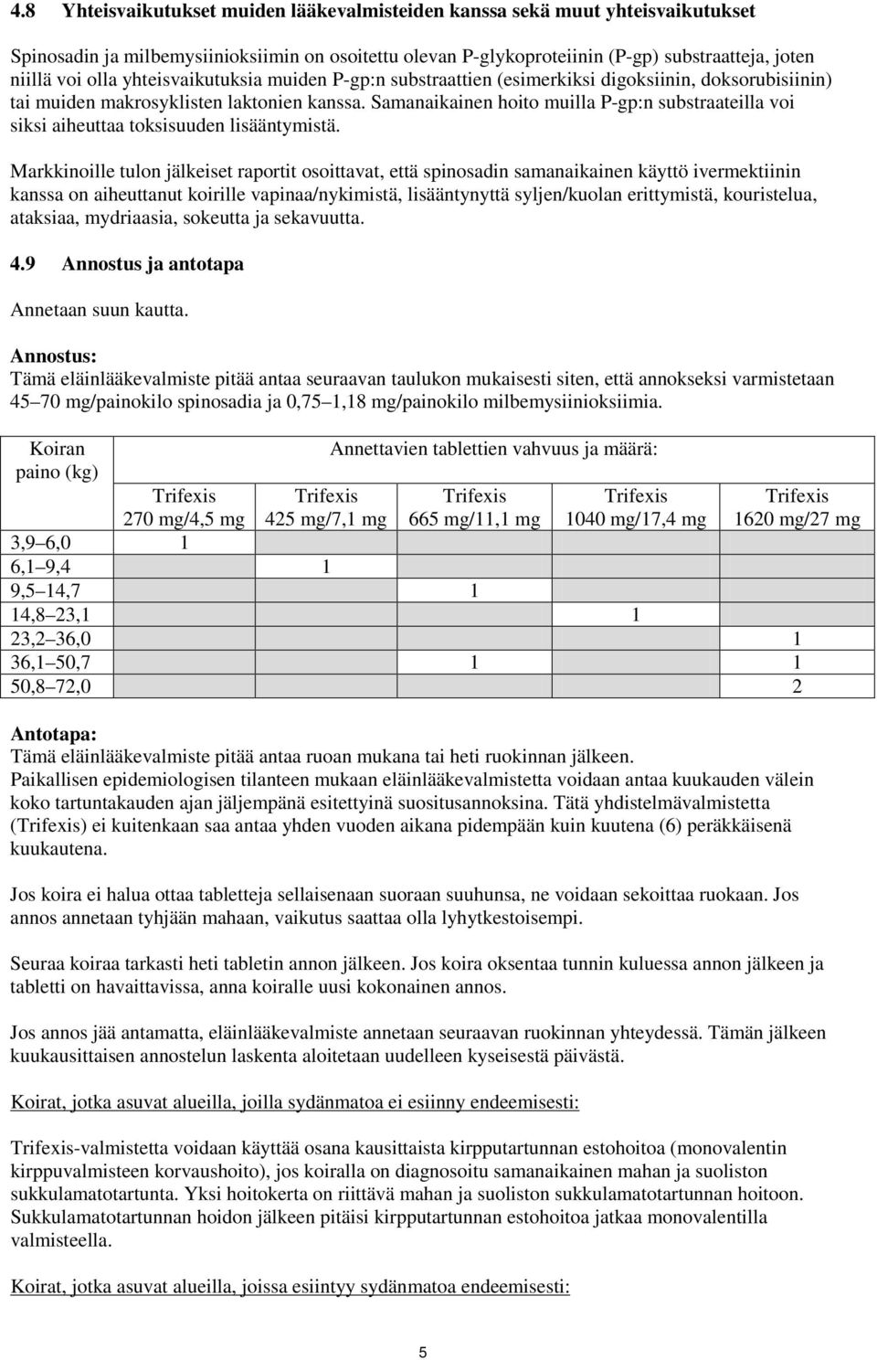 Samanaikainen hoito muilla P-gp:n substraateilla voi siksi aiheuttaa toksisuuden lisääntymistä.