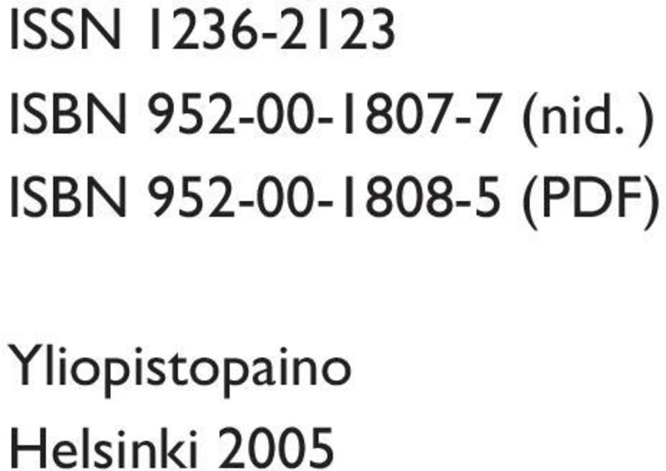 ) ISBN 952-00-1808-5